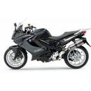 Leo Vince LV One Evo Slip-On Muffler for BMW 09-16 F800R (Stainless steel muffler) (Fits with OEM saddlebags) (ECE-approved) (8289E)