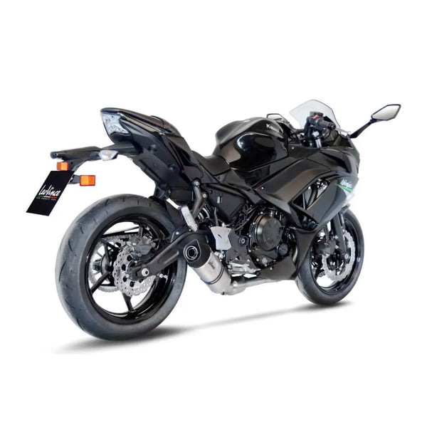 LeoVince LV One Evo Exhaust System for Kawasaki 17-20 Ninja 650 (Stainless steel muffler) (Race only) (14181EU)  - Customhoj