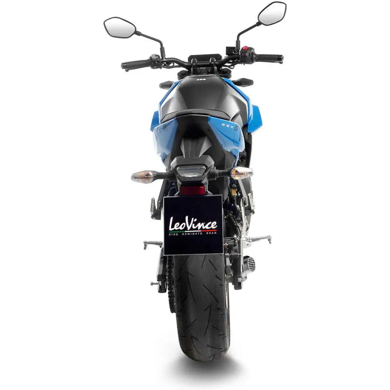 LeoVince LV Race Exhaust System for Suzuki 23-24 GSX-8S (Stainless steel muffler) (ECE-approved) (14442EBK)  - Customhoj