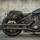 Longride Heritage 23L Click-On Motorcycle Saddlebag Set  - Customhoj