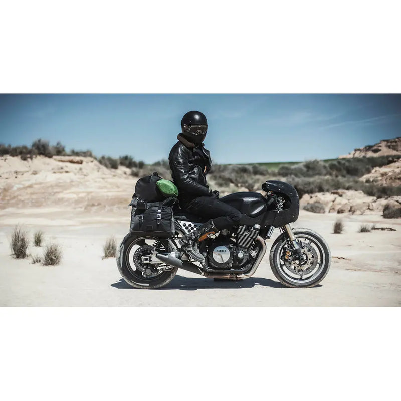 Longride Super Patriot Roll Top 20L Universal Motorcycle Saddlebag  - Customhoj