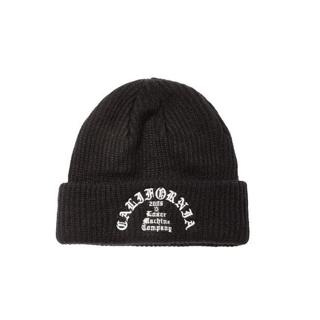 Loser Machine Fanatic Beanie Black  - Customhoj