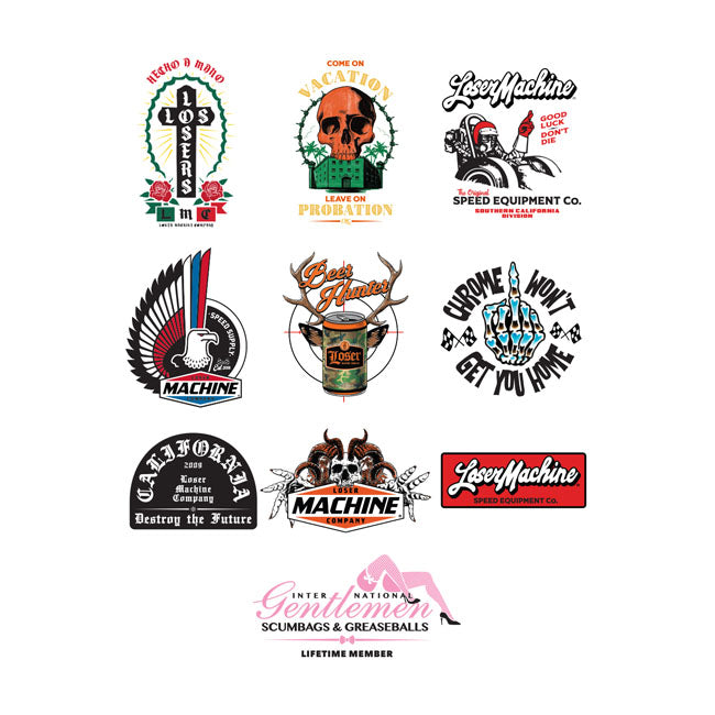 Loser Machine Stickers Loser Machine IX Sticker Pack