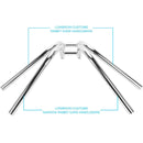 Lowbrow Customs Narrow Rabbit Ears Motorcycle Handlebars