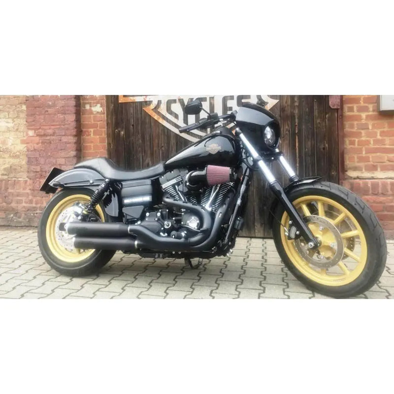 Miller Dakota Euro 3 Slip-On Mufflers for Harley