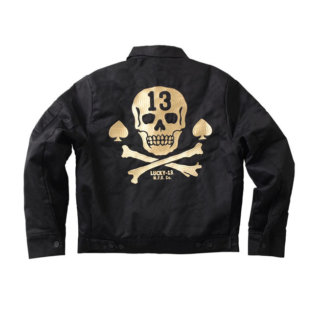 Lucky 13 Pirate Skull Work Jacket