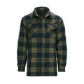 Lumberjack Flannel Shirt Checkered Black/Olive / S