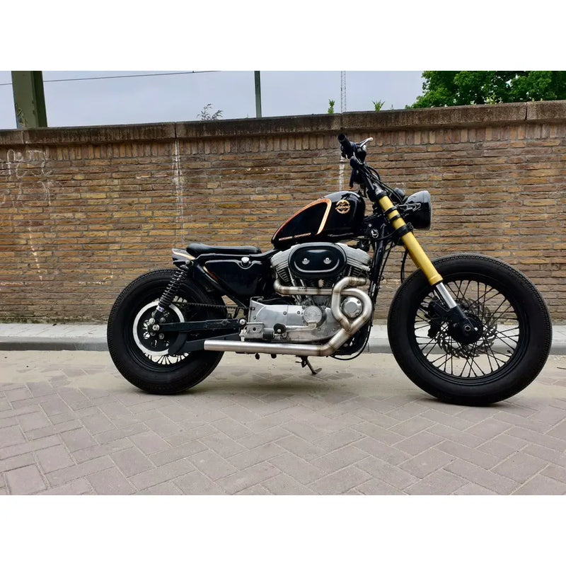 Mad Eleanor 2-into-1 Exhaust System for Harley 86-22 XL Sportster  - Customhoj