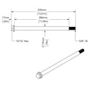 MCS Rear Wheel Axle Softail 86-07; FLT, FXR 80-01  - Customhoj