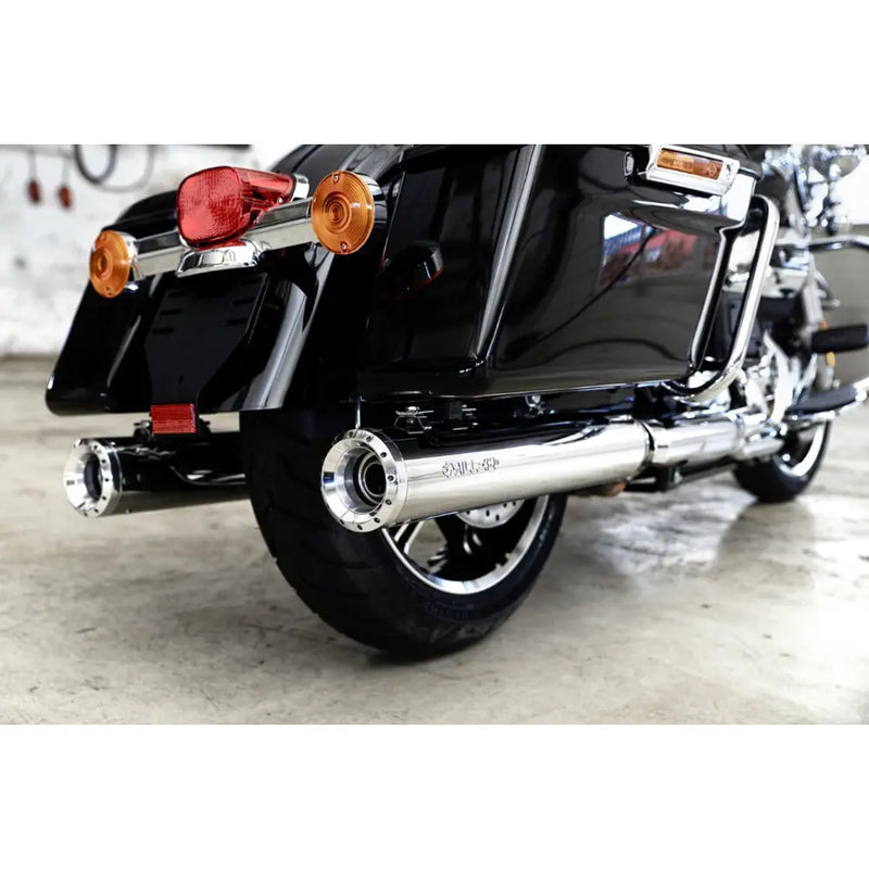 Miller Cleveland Euro 5 Slip-On Mufflers for Harley