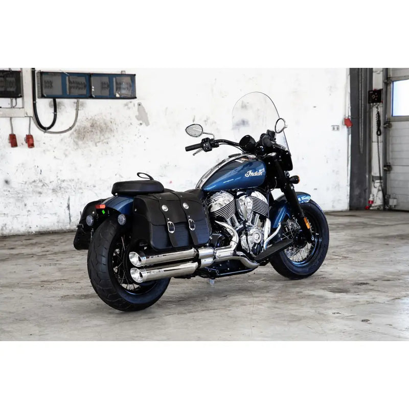 Miller Omaha Euro 5 Slip-On Mufflers for Indian