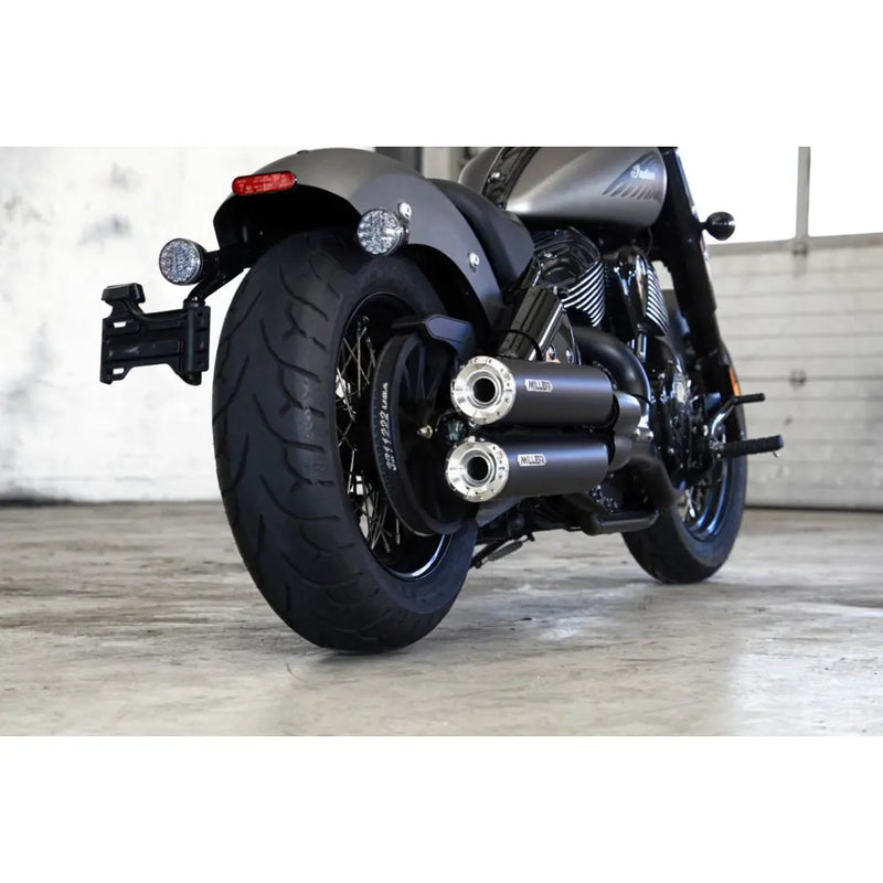 Miller Omaha Euro 5 Slip-On Mufflers for Indian