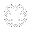 Moto-Master Brake Disc Aprilia Mana 850 10-13 Moto-Master Halo Rear Brake Disc for Aprilia Customhoj