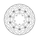 Moto-Master Brake Disc Honda CRF 1100 L Africa Twin Adventure Sports 20-22 Moto-Master Halo Front Left Brake Disc for Honda Customhoj