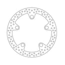 Moto-Master Brake Disc Honda VFR 1200 X Crosstourer 12-17 Moto-Master Halo Front Right Brake Disc for Honda Customhoj