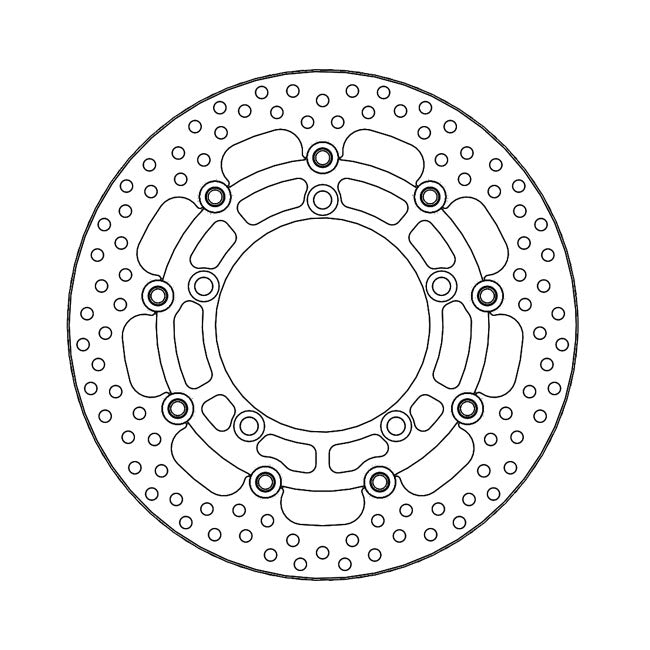 Moto-Master Brake Disc Suzuki Gladius 650 (ABS) 09-17 Moto-Master Halo Front Right Brake Disc for Suzuki Customhoj