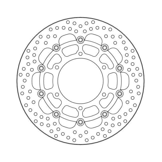 Moto-Master Brake Disc Suzuki GSX-S 1000 (ABS) 15-22 Moto-Master Halo Front Left Brake Disc for Suzuki Customhoj