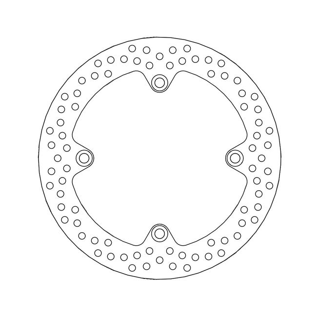 Moto-Master Brake Disc Suzuki V-Strom 1000 02-13 Moto-Master Halo Rear Brake Disc for Suzuki Customhoj