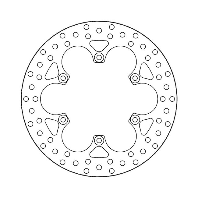 Moto-Master Brake Disc Yamaha FJ 1100 84-87 Moto-Master Halo Rear Brake Disc for Yamaha Customhoj