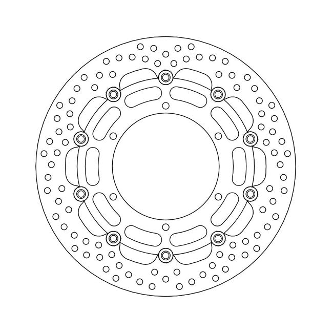 Moto-Master Brake Disc Yamaha FJR 1300 03-21 Moto-Master Halo Front Right Brake Disc for Yamaha Customhoj