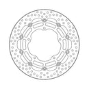 Moto-Master Brake Disc Yamaha MT-10 1000 / SP / Tourer 16-22 Moto-Master Halo Front Right Brake Disc for Yamaha Customhoj