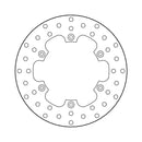 Moto-Master Brake Disc Yamaha TT 600 R 93-04 Moto-Master Halo Rear Brake Disc for Yamaha Customhoj