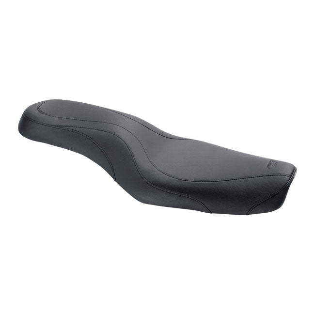 Mustang DayTripper 2-Up Seat for Harley 96-03 XL Sportster with 7.9 / 12.5 liter tank / Plain  - Customhoj