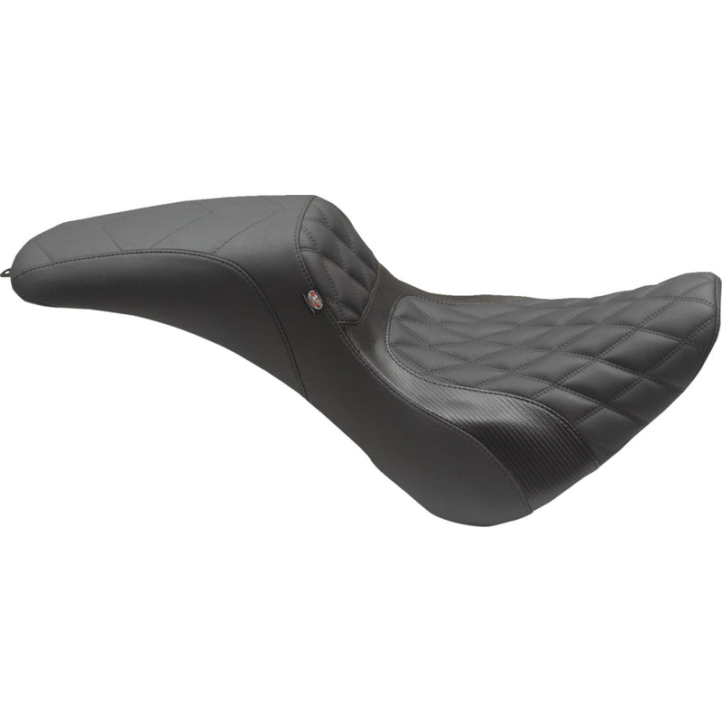 Mustang Fastback 2-Up Seat for Harley 18-25 Softail Standard / Street Bob / Diamond  - Customhoj