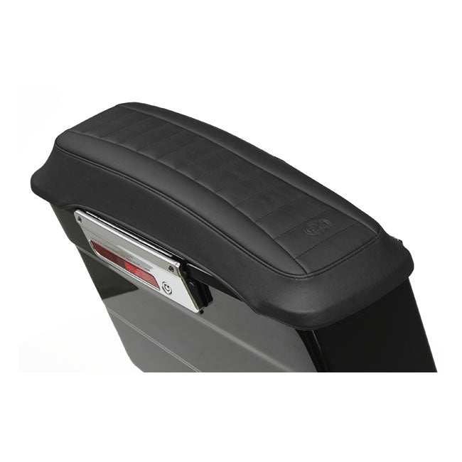 Mustang Saddlebag Lid Covers for Harley 93-13 Touring / Deluxe  - Customhoj