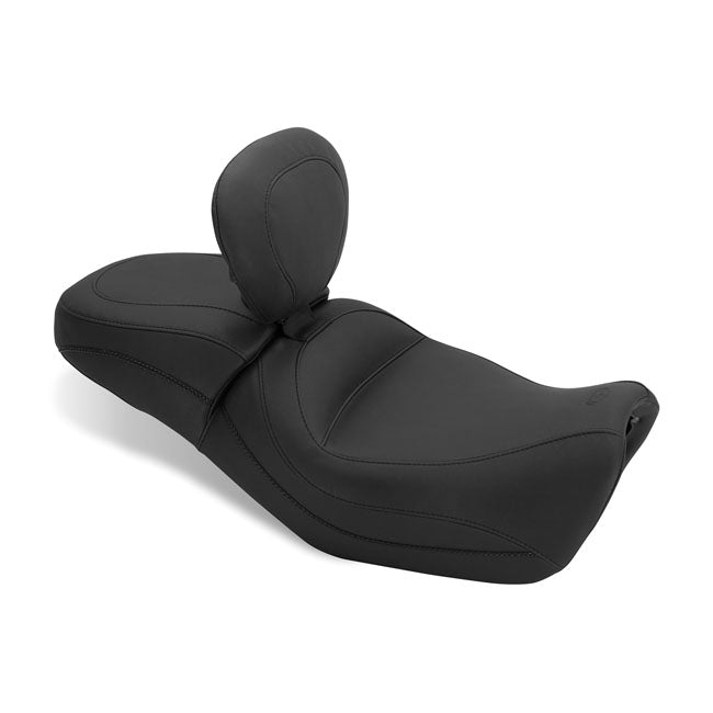 Mustang Standard Touring 2-Up Seat with Backrest for Harley 15-20 XG 500 / 750 (Excl. 17-20 XG 750 A)  - Customhoj