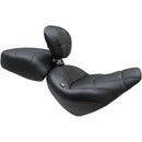 Mustang Standard Touring Solo Seat for Harley 18-25 Softail Standard / Street Bob / Cube / With backrest  - Customhoj