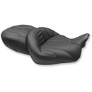 Mustang Touring Deluxe 2-Up Seat for Harley 15-25 Freewheeler / Road Glide 3 / Extended Reach  - Customhoj