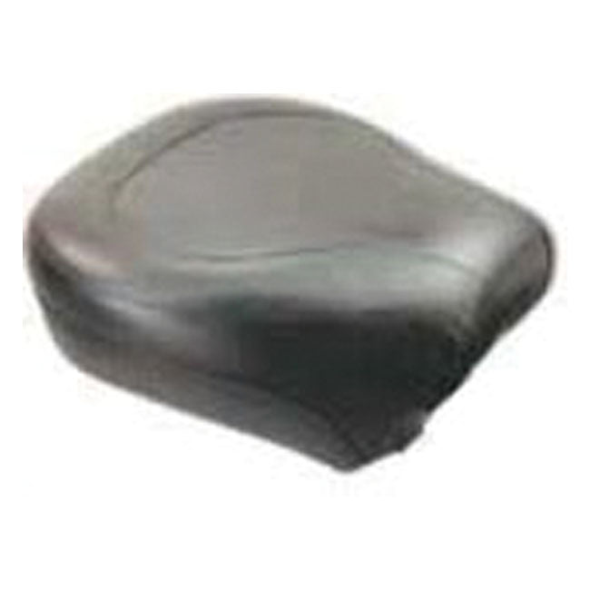 Mustang Wide Touring Passenger Seat for Harley 00-05 Softail Standard / Springer / Heritage / Plain / Black / Non-Recessed  - Customhoj