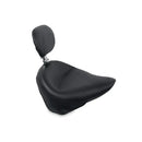 Mustang Wide Touring Solo Seat for Harley 00-17 Softail Springer Classic / Heritage Springer / Plain / With backrest  - Customhoj