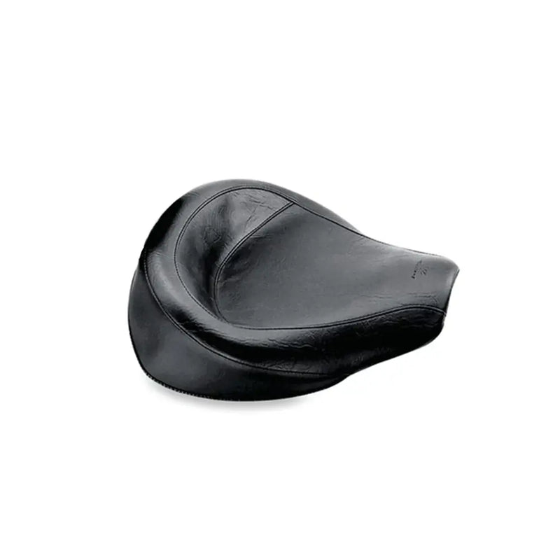 Mustang Wide Touring Solo Seat for Harley 58-84 Big Twin (excl. Softail) / Plain / Without backrest  - Customhoj