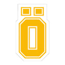 Öhlins Sticker Yellow / 17x32mm