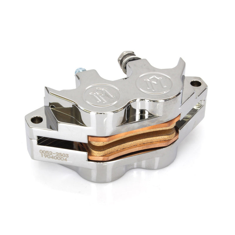 Performance Machine Brake Caliper Chrome Performance Machine Classic 125x4RSPH 4-piston Brake Caliper Customhoj