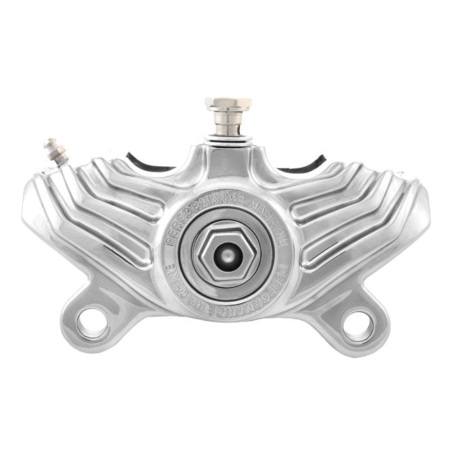 Performance Machine Brake Caliper Chrome Performance Machine Vintage 4-piston Brake Caliper Customhoj