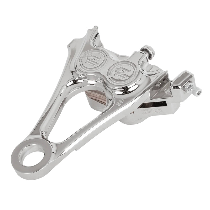 Performance Machine 4-piston One Piece Rear Brake Caliper for Harley