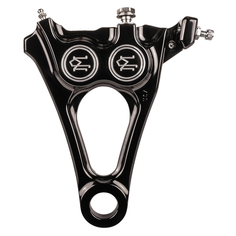 Performance Machine 4-piston One Piece Rear Brake Caliper for Harley