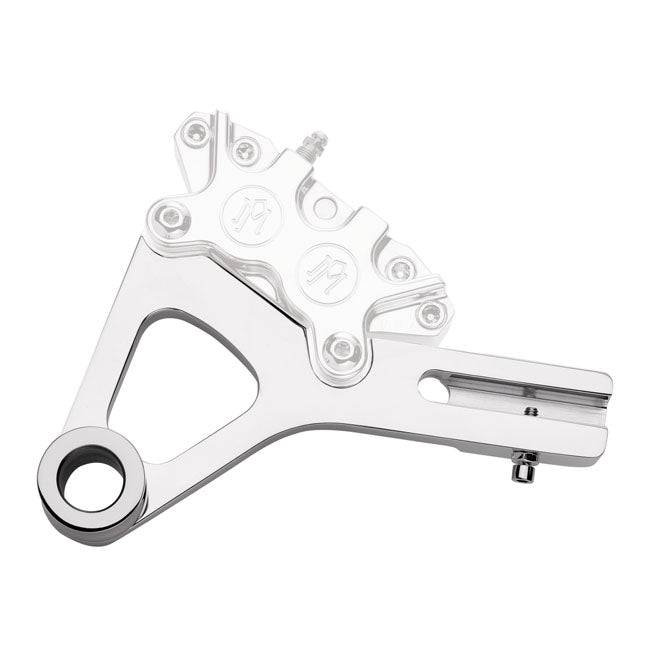 Performance Machine Caliper Mount 08-17 Dyna / Chrome Performance Machine 125x4R Brake Caliper Rear Bracket Customhoj