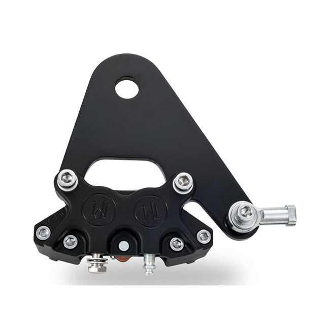 Performance Machine Caliper Mount Universal with 11.5" rotor and 3/4" axle / Black Performance Machine 125x4R Brake Caliper Rear Bracket Customhoj