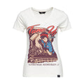 Queen Kerosin Tune Up T-Shirt Off White / XS