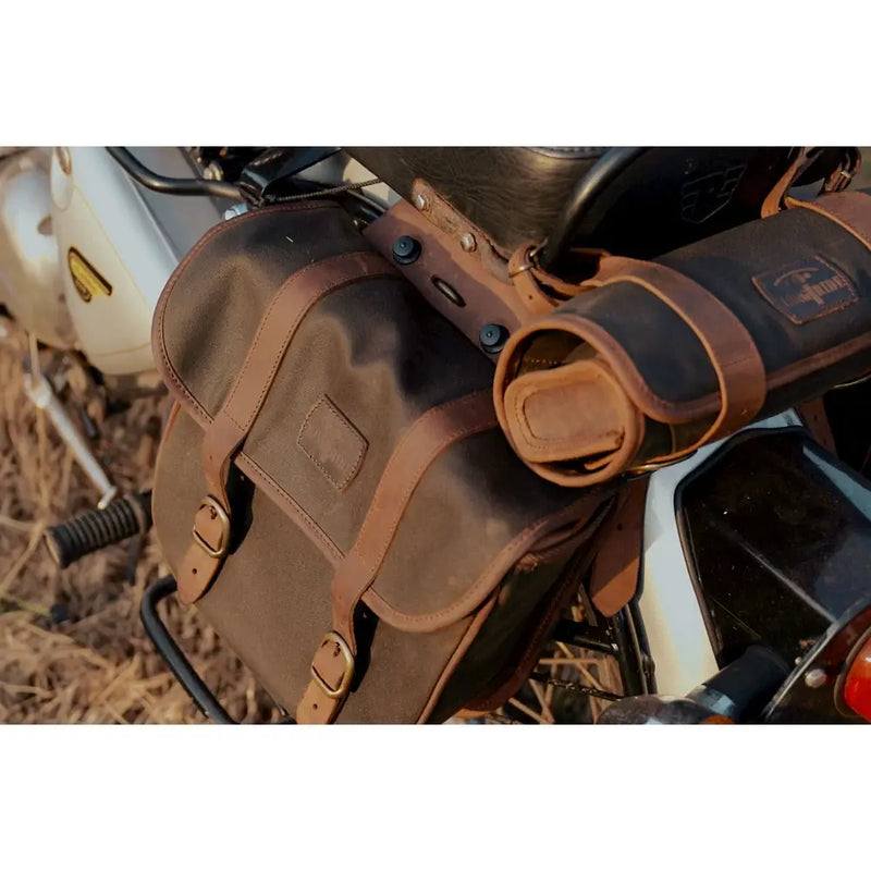 Longride Pannier Universal 18L Throw-Over Motorcycle Saddlebag Set