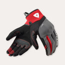 REV'IT! Endo Ladies Motorcycle Gloves Grey/Red / XS  - Customhoj