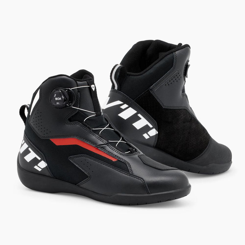 REV'IT! Jetspeed Pro Motorcycle Shoes Black/Red / 39