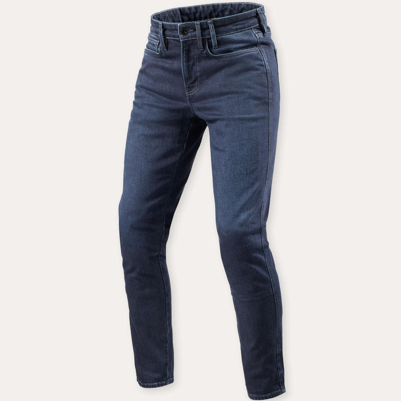 REV'IT! Kai Skinny Motorcycle Jeans Medium Blue Stone / 28 / 30  - Customhoj
