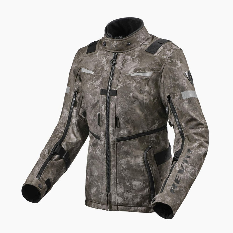 REV'IT! Sand 4 H2O Ladies Motorcycle Jacket Camo Brown / 34