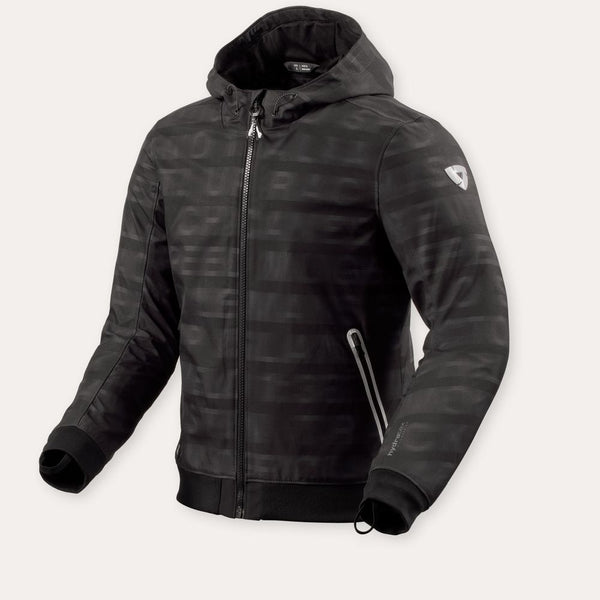 REV'IT! Saros WB Motorcycle Jacket Black/Anthracite / S  - Customhoj