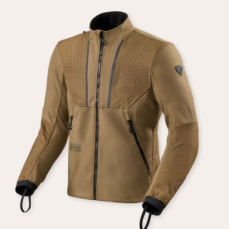 REV'IT! Surface Motorcycle Jacket Brown / S  - Customhoj